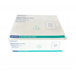 Opatrunek z wkładem chłonnym STERIWUND 8cm x 10cm 25szt